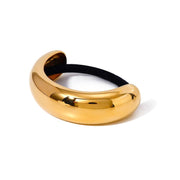 gold plated arc hairband, view 9 - MRSLM
