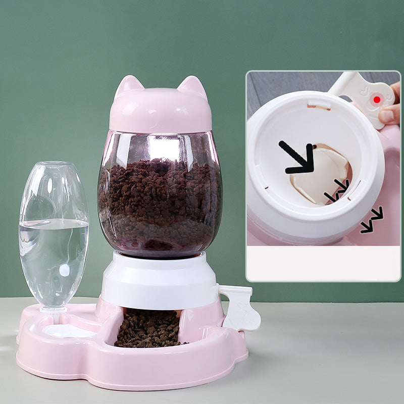 automatic pet feeder, view 2 - MRSLM