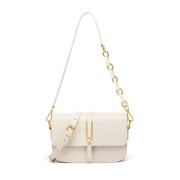 white leather crossbody bag, view 6 - MRSLM