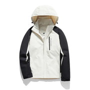 removable waterproof windproof hooded jacket, view 6 - MRSLM