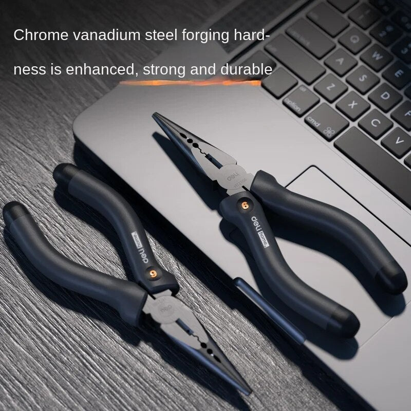 6-inch long nose pliers, view 4 - MRSLM