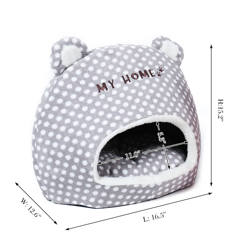 cozy cat bed, view 8 - MRSLM