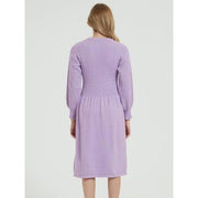long sleeve knitted sweater dress, view 7 - MRSLM