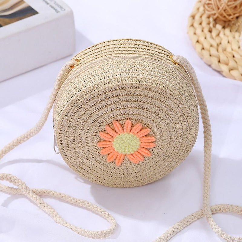 rattan shoulder bag, view 5 - MRSLM