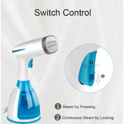 quick-heat handheld garment steamer, view 5 - MRSLM