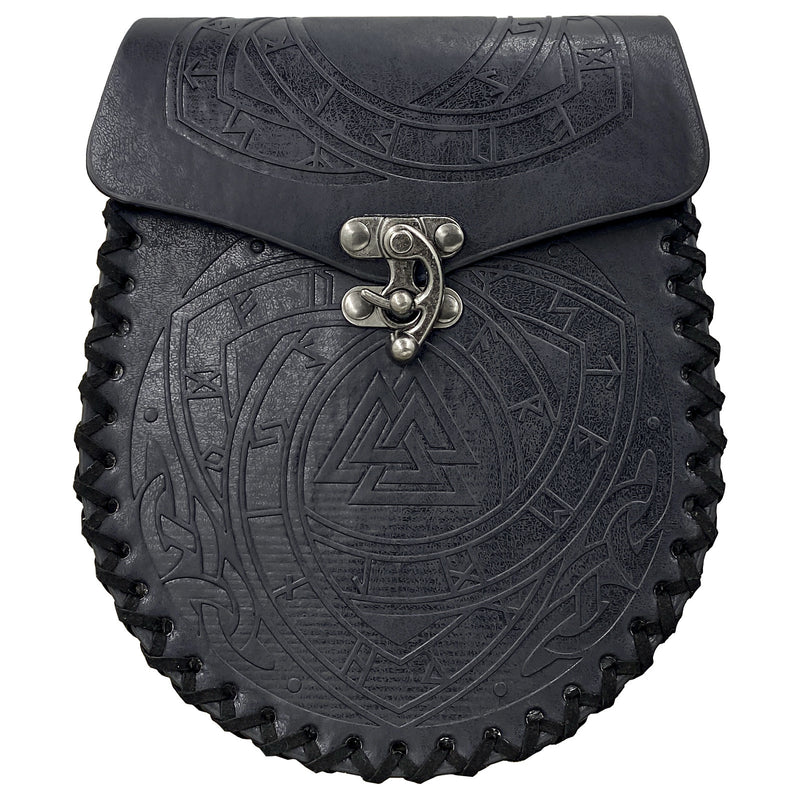 Medieval hanging belt coin purse, view 9 - MRSLM