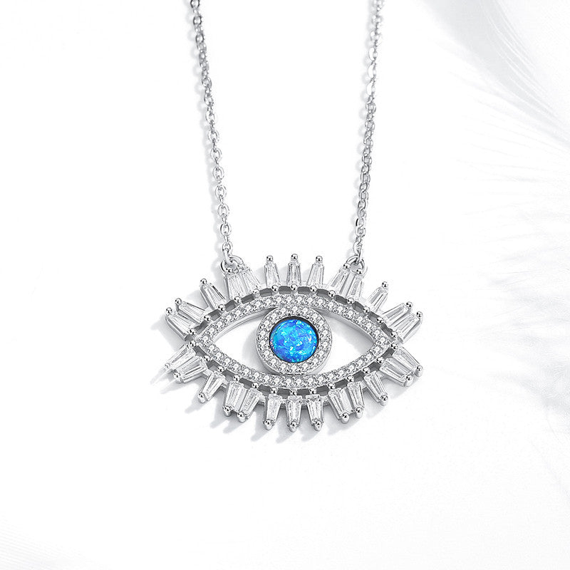 personalized geometric pendant necklace, view 3 - MRSLM