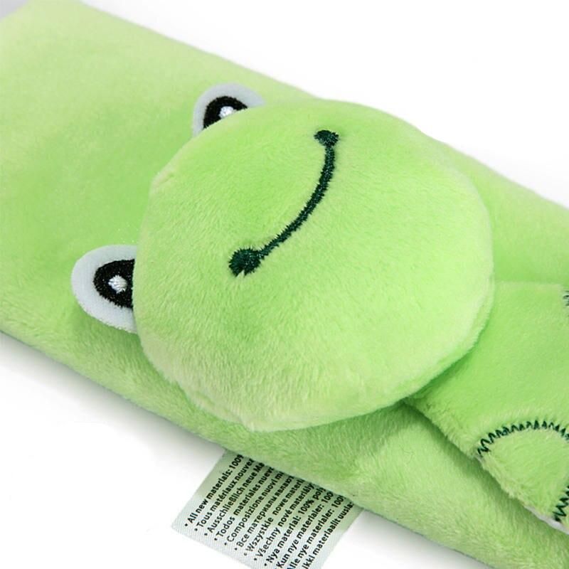 kids cartoon plush seat belt covers, view 10 - MRSLM