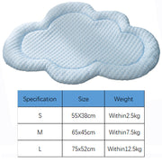 cloud-shaped cooling pet mat, view 8 - MRSLM