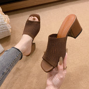 women's flyknit slippers, view 3 - MRSLM