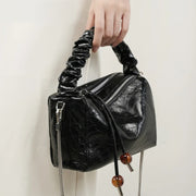 genuine leather shoulder crossbody bag, view 7 - MRSLM