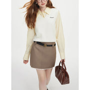 Women's wool blend V-neck sweater vest, view 11 - MRSLM