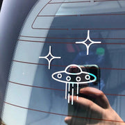 alien vinyl car decal, view 12 - MRSLM