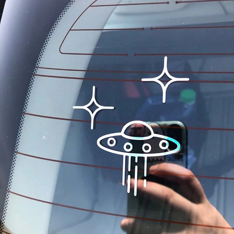 alien vinyl car decal, view 12 - MRSLM