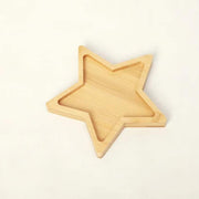 bamboo star snack tray, view 7 - MRSLM