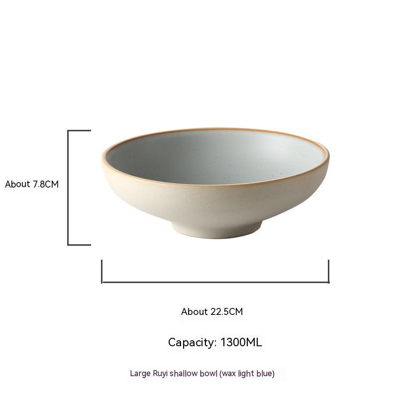 ceramic ramen noodle bowl, view 7 - MRSLM