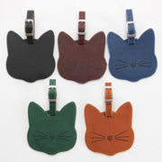 cartoon cat luggage tag, view 8 - MRSLM