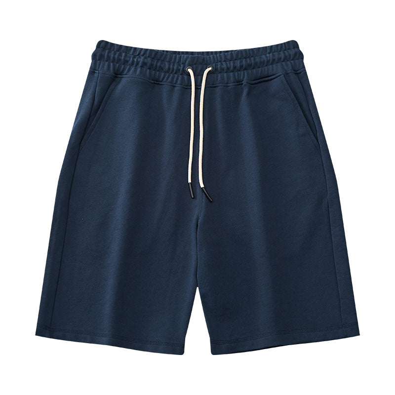 Retro cotton terry sweat shorts, view 10 - MRSLM