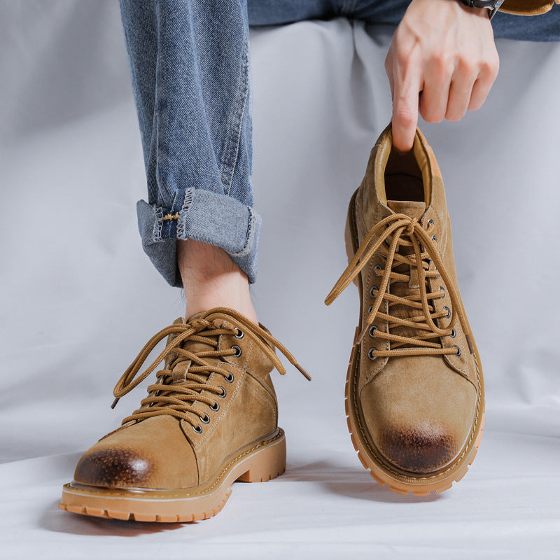 men's suede ankle boots, view 9 - MRSLM