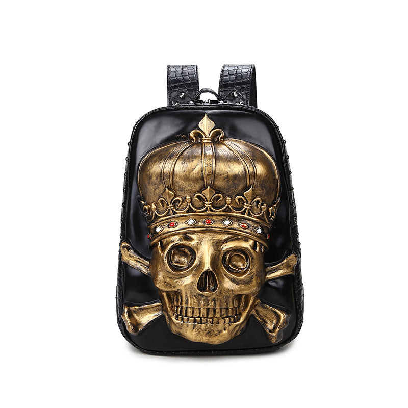 Personality Skull Creative Punk Backpack For Women