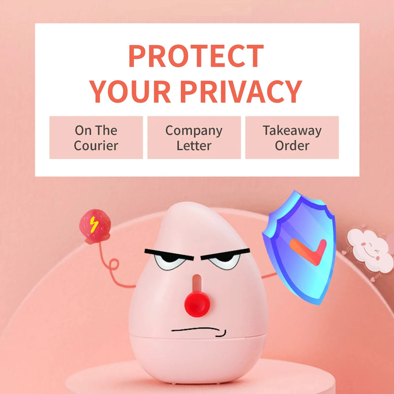 Privacy roller stamp for documents, view 10 - MRSLM
