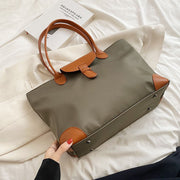 large Oxford cloth commuter tote bag, view 10 - MRSLM