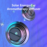solar powered UFO car diffuser, view 2 - MRSLM