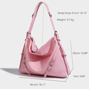 Large soft shoulder bag, view 9 - MRSLM