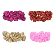 pe gold powder artificial roses, view 6 - MRSLM