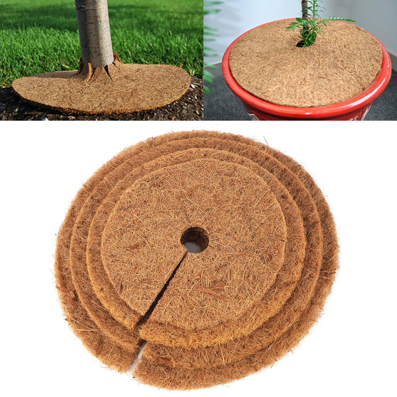 coconut fiber tree mulch mats, view 9 - MRSLM