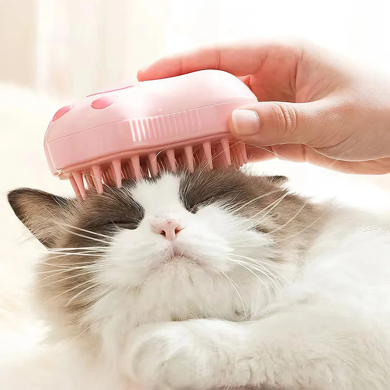 steamy pet grooming brush, view 6 - MRSLM
