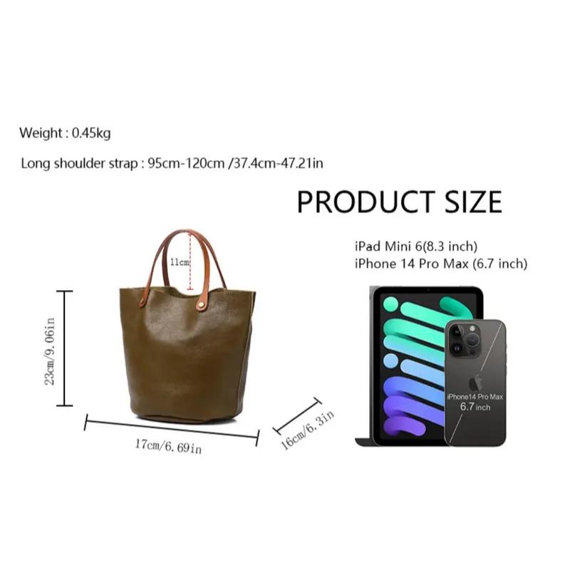 Retro vegetable tanned leather handbag, view 9 - MRSLM