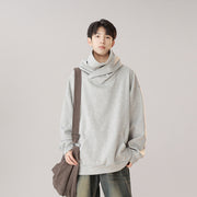 hooded turtleneck workwear sweater, view 6 - MRSLM