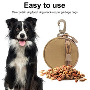 portable tactical dog treat pouch, view 7 - MRSLM
