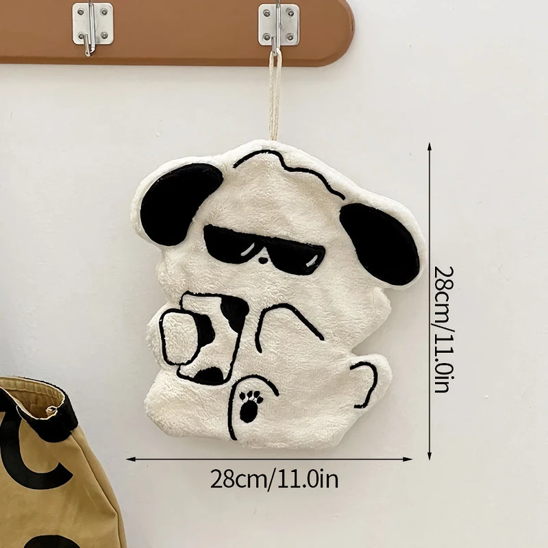 adorable animal hand towels, view 3 - MRSLM