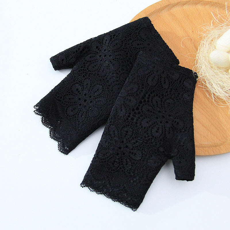 thin mulberry silk finger gloves, view 17 - MRSLM