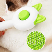 self-cleaning dog brush, view 5 - MRSLM