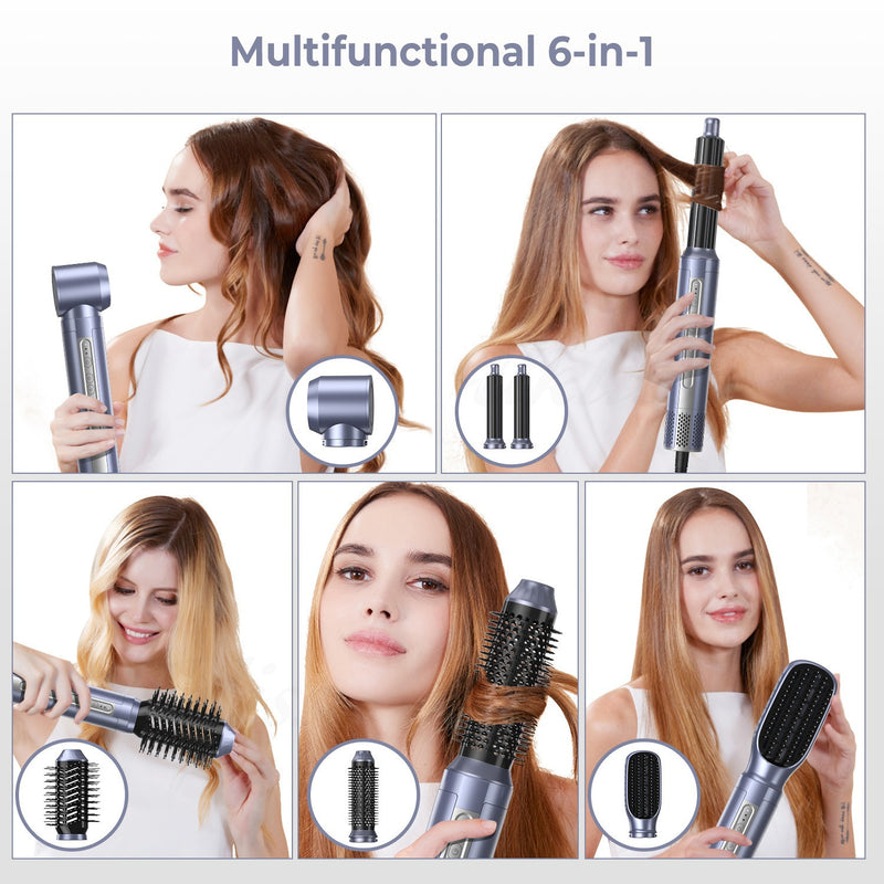 6-in-1 multifunctional hair styler, view 3 - MRSLM