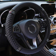 diamond steering wheel cover, view 5 - MRSLM