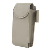 Leather sun visor glasses and card organizer, view 3 - MRSLM