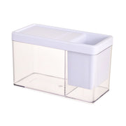 Mini desktop aquarium with pen holder, view 2 - MRSLM