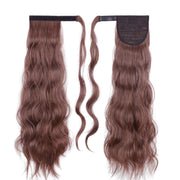 blonde wavy clip-in ponytail extension, view 14 - MRSLM