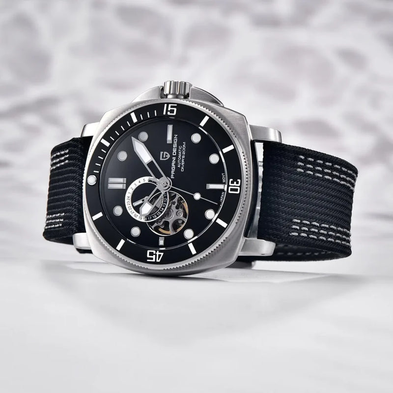 men's automatic sports watch, view 9 - MRSLM