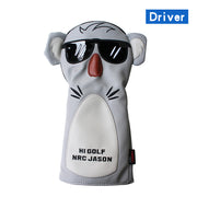 koala golf club head cover, view 2 - MRSLM