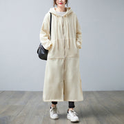 women's plus size fleece hooded zip coat - MRSLM