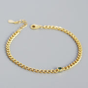 heavy metal tank chain bracelet, view 2 - MRSLM