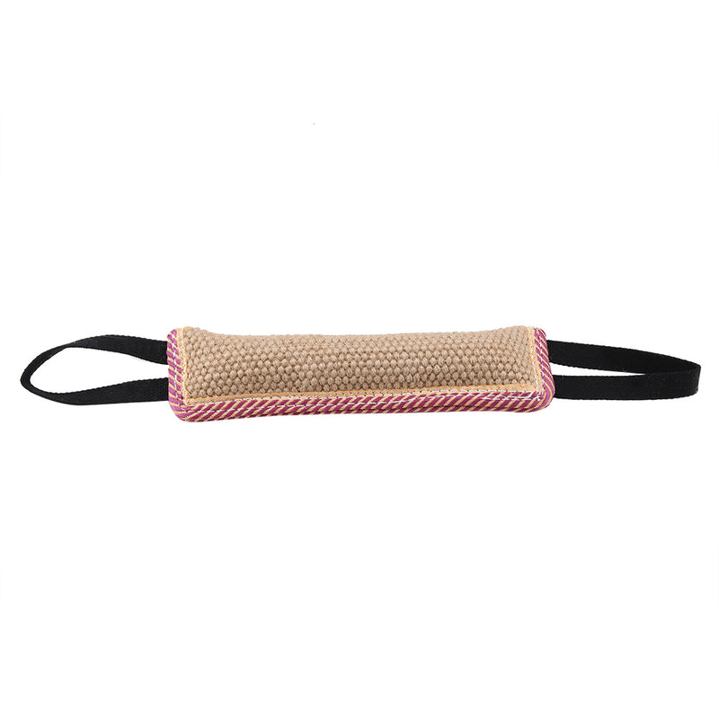 sackcloth dog training bite tug toy, view 7 - MRSLM