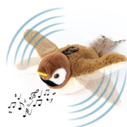 Interactive chirping sparrow cat toy - MRSLM