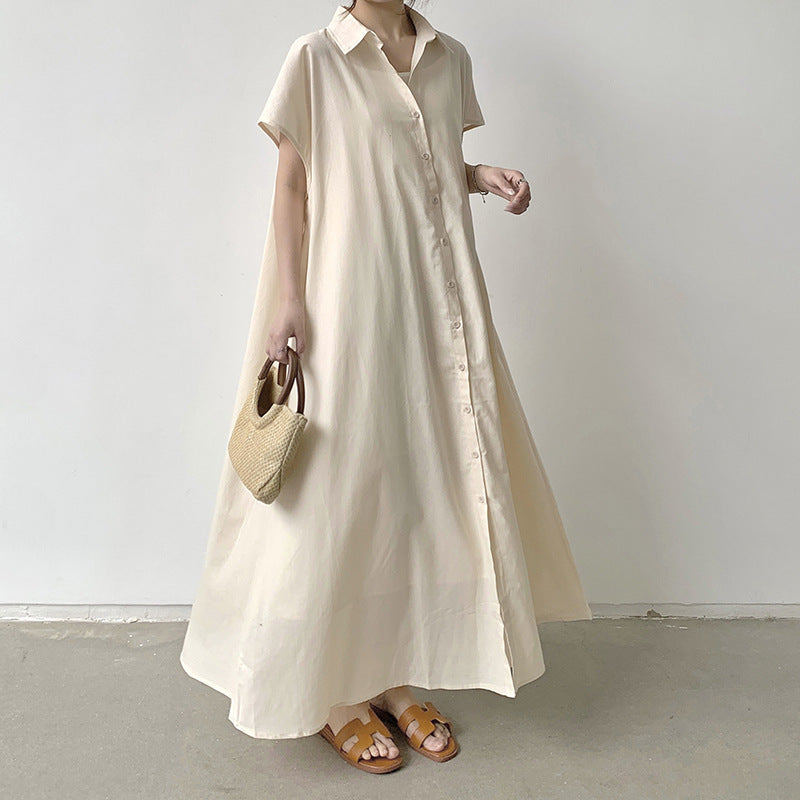 women's linen summer dress, view 4 - MRSLM