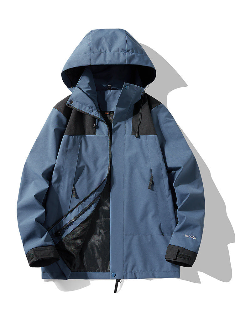 hooded waterproof outdoor jacket, view 10 - MRSLM